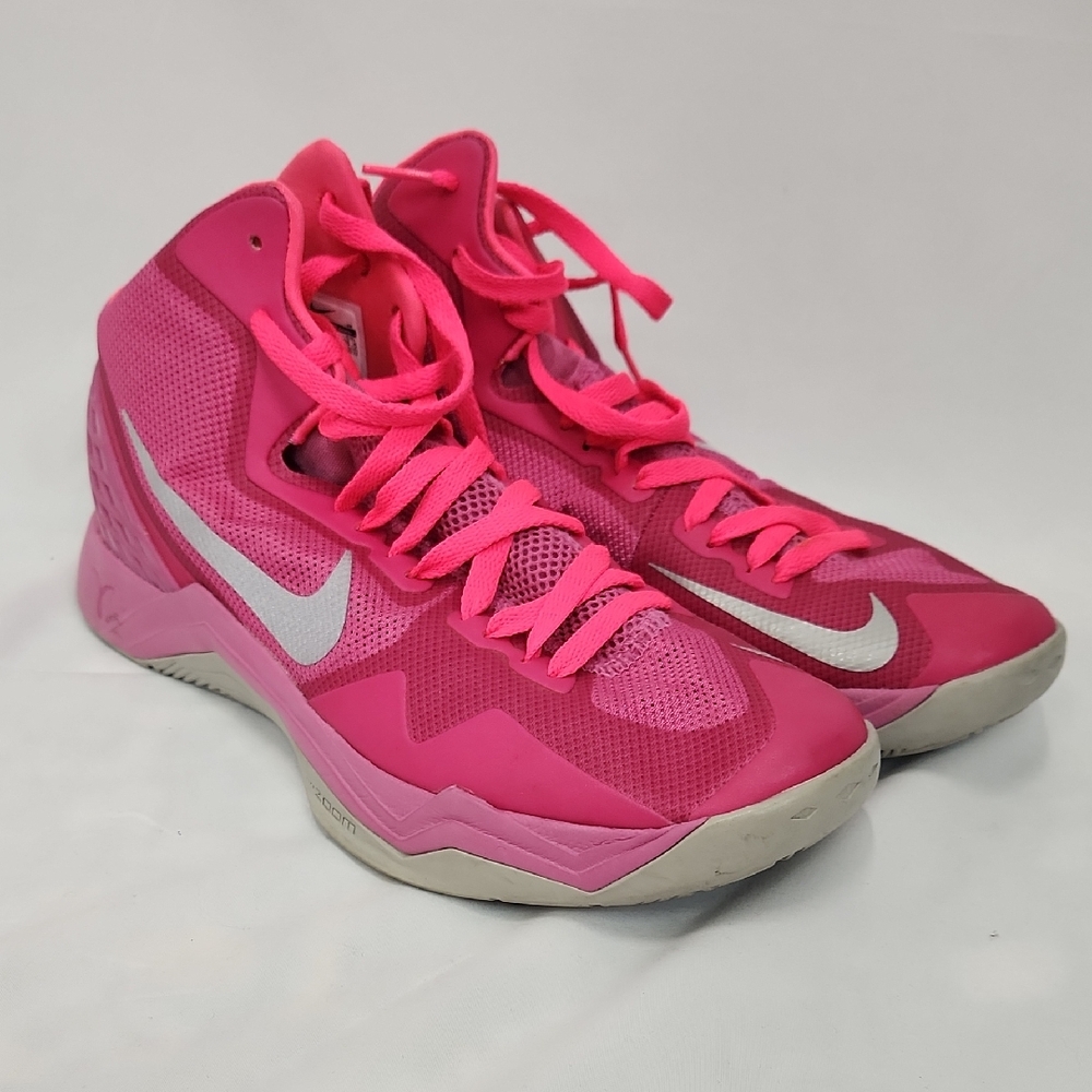 2012 Nike Zoom Hyper Disruptor Think Pink Basketball Sneaker, Mens 10.5